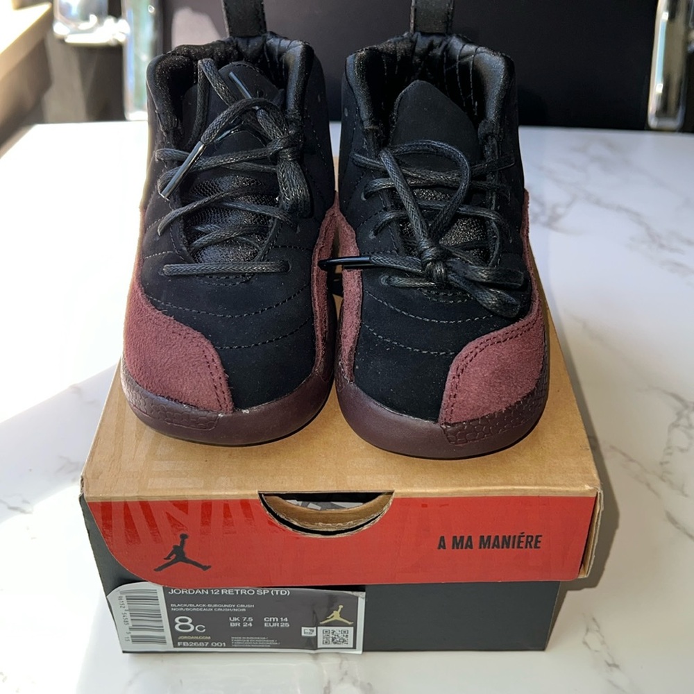 Jordan 12 Retro SP
A Ma Maniére Black (TD) NWT